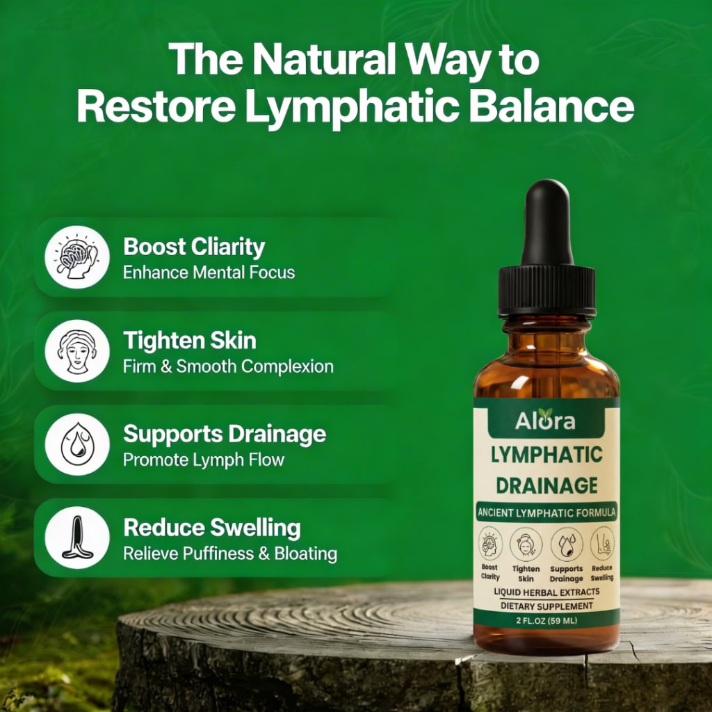 Alora® Lymphatic Drainage Drops