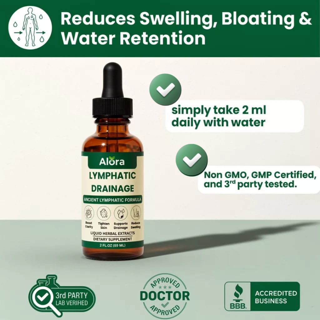 Alora® Lymphatic Drainage Drops