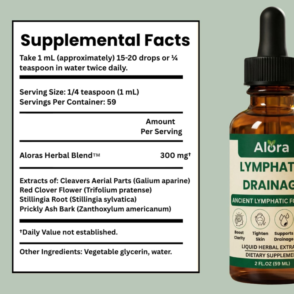 Alora® Lymphatic Drainage Drops